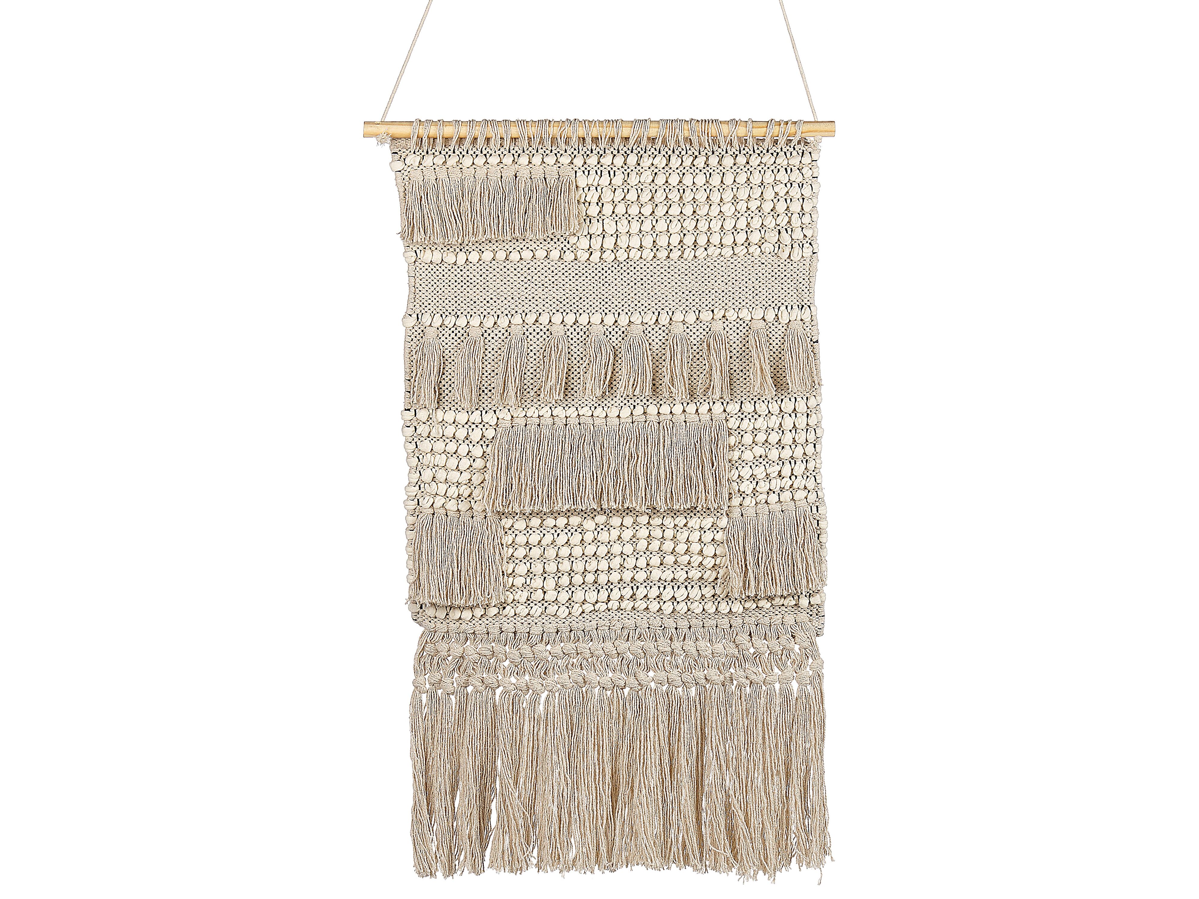 Fabric Wall Hanging GUJRAT Cotton 102 cm Beige
