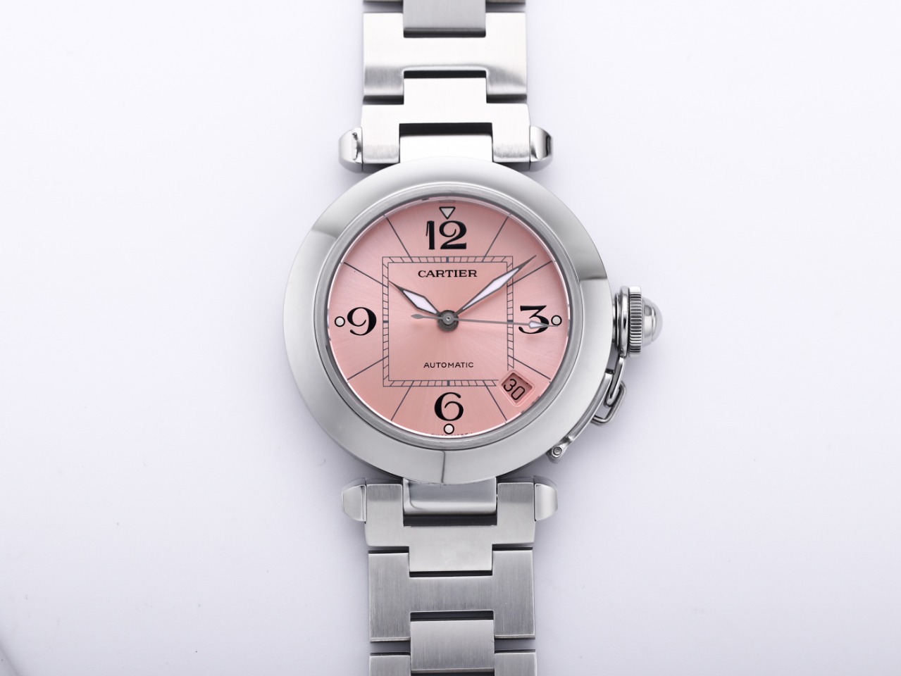 Cartier Pasha W31074M7 Ladies Automatic - Pink(1:1 replica) - Top club