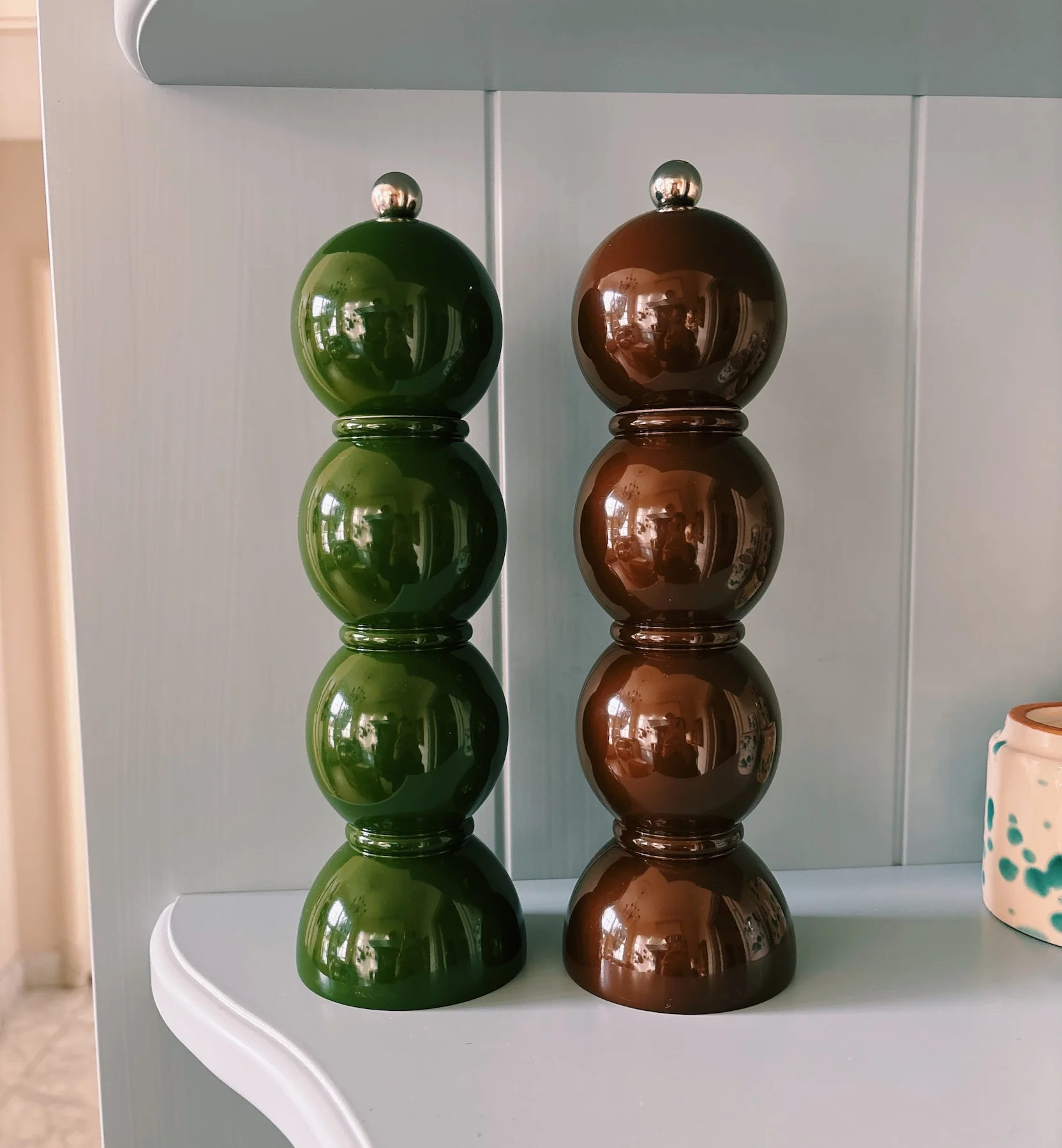 Addison Ross Brown Lacquer Salt/Pepper Mill Grinder