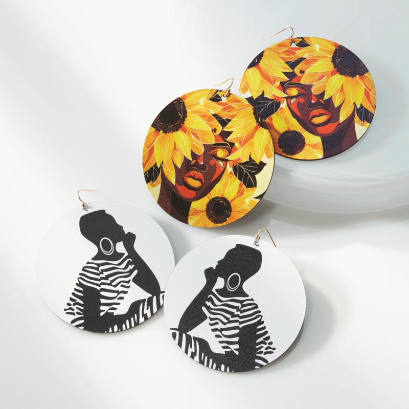 Art Image Earrings - MIDNIGHT VELVET CATALOG