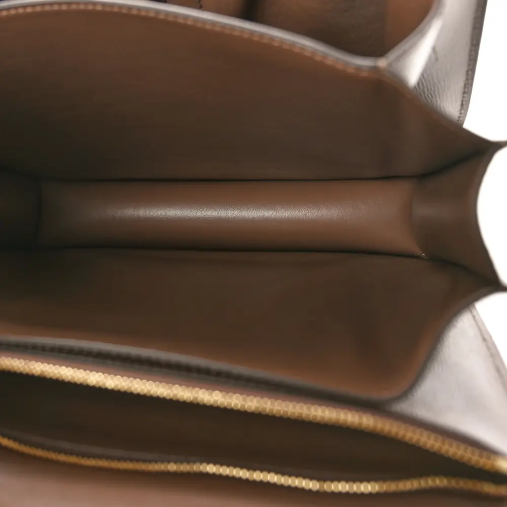 Replica Celine Glazed Nut Medium Classic Box Bag, Gold Hardware1:1High-quality replica