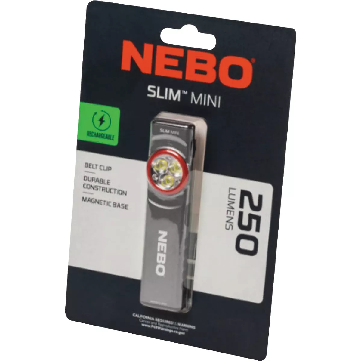 Nebo Slim Mini 250 Lm. Rechargeable Light