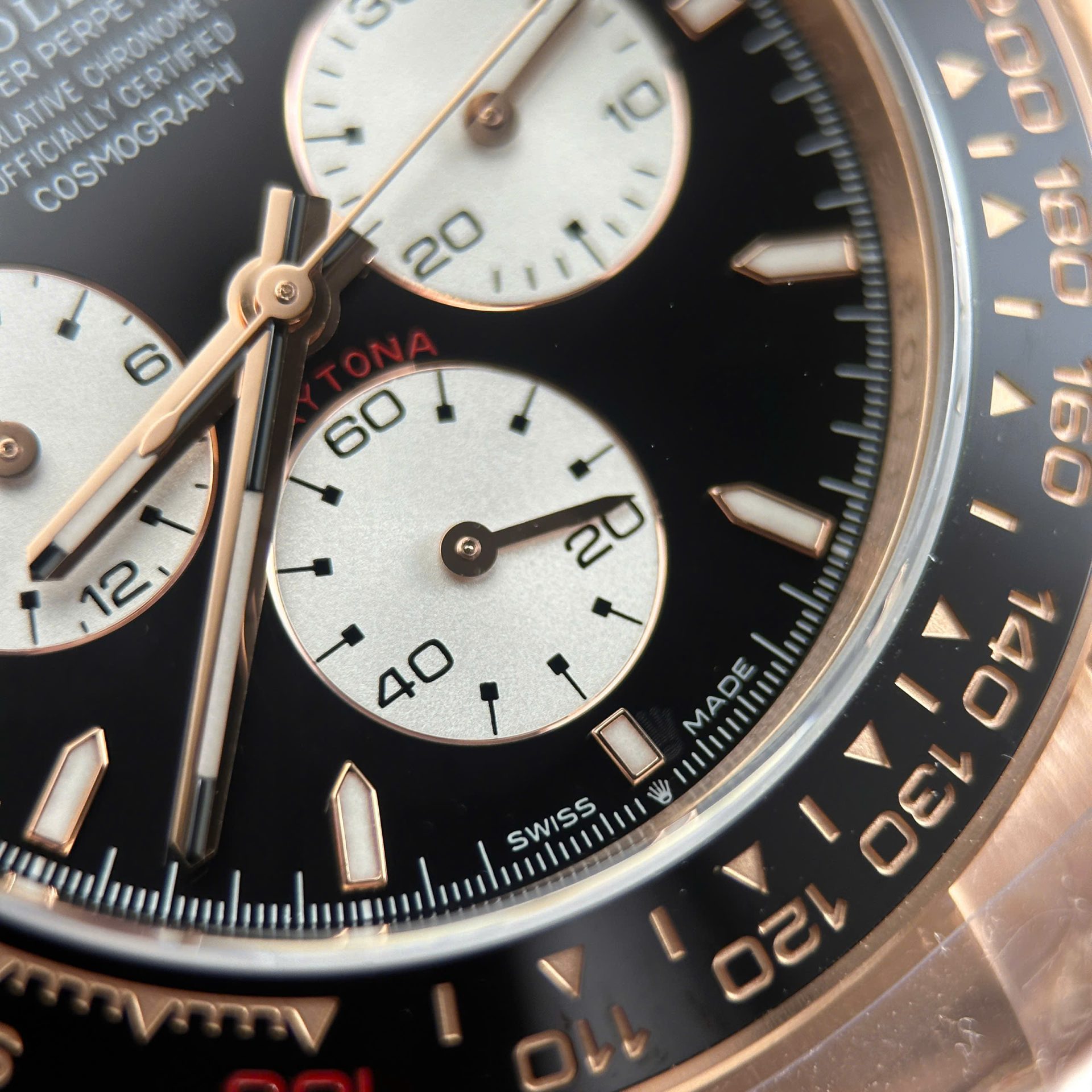 Rolex Cosmograph Daytona Le Mans 126525LN Knock Off Watches Weight 173 Grams QF Factory 40mm - Top club