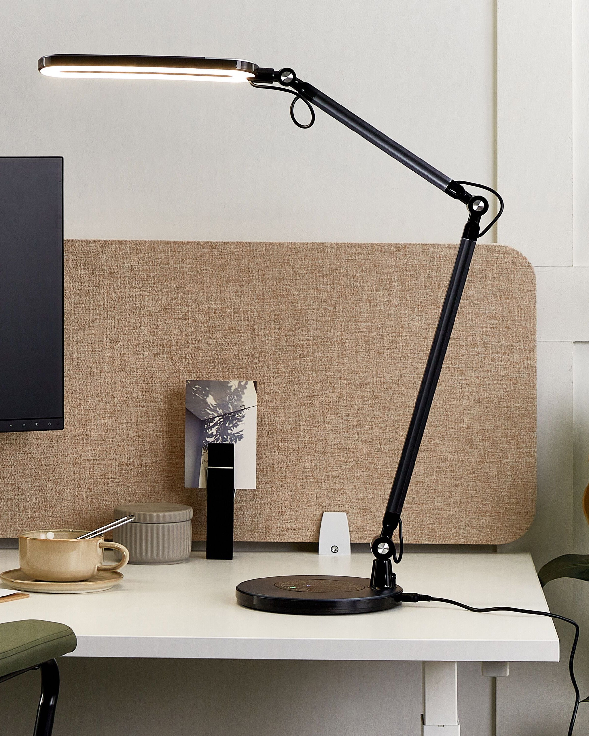 LED Desk Lamp GRUS with Dimmer Metal Black