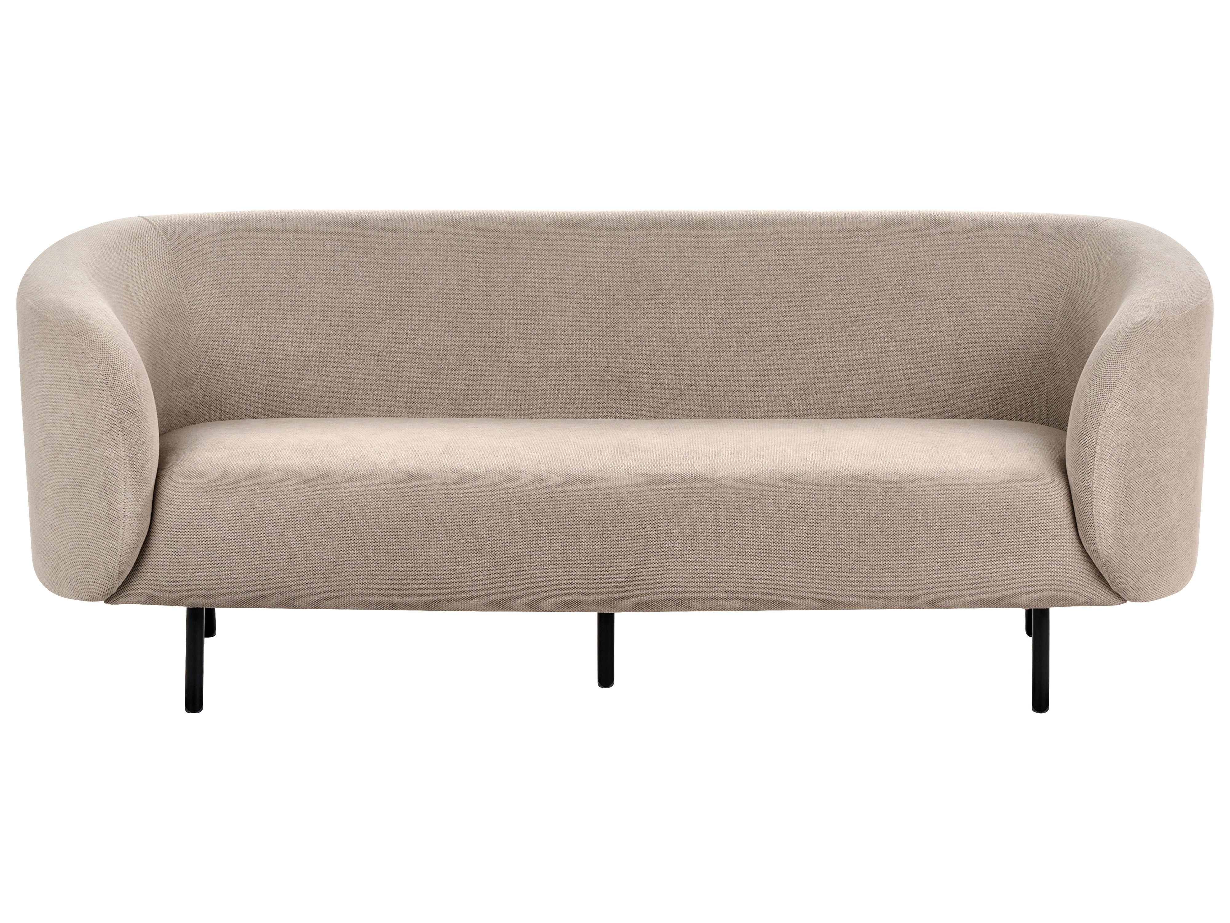 Sofa 3 Seater LOEN Fabric Taupe
