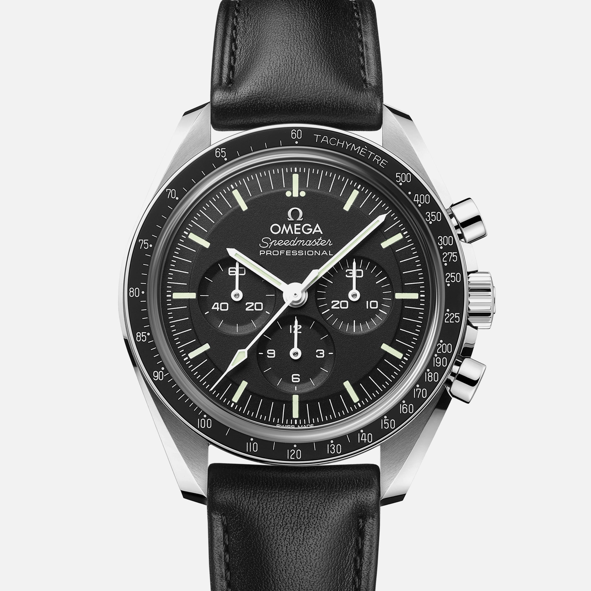 Speedmaster Moonwatch Professional Co-Axial Master Chronometer Chronograph 42mm Sapphire Crystal On Strap With Caliber 3861(1:1 replica) - Top club