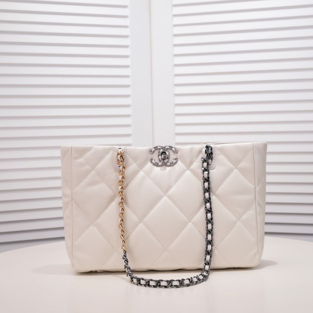 Chanel 19bag Tote Leather Shoulder Crossbody Bag1:1High-quality replica