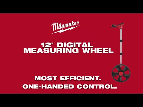 Milwaukee 12 In. Digital Measuring Wheel