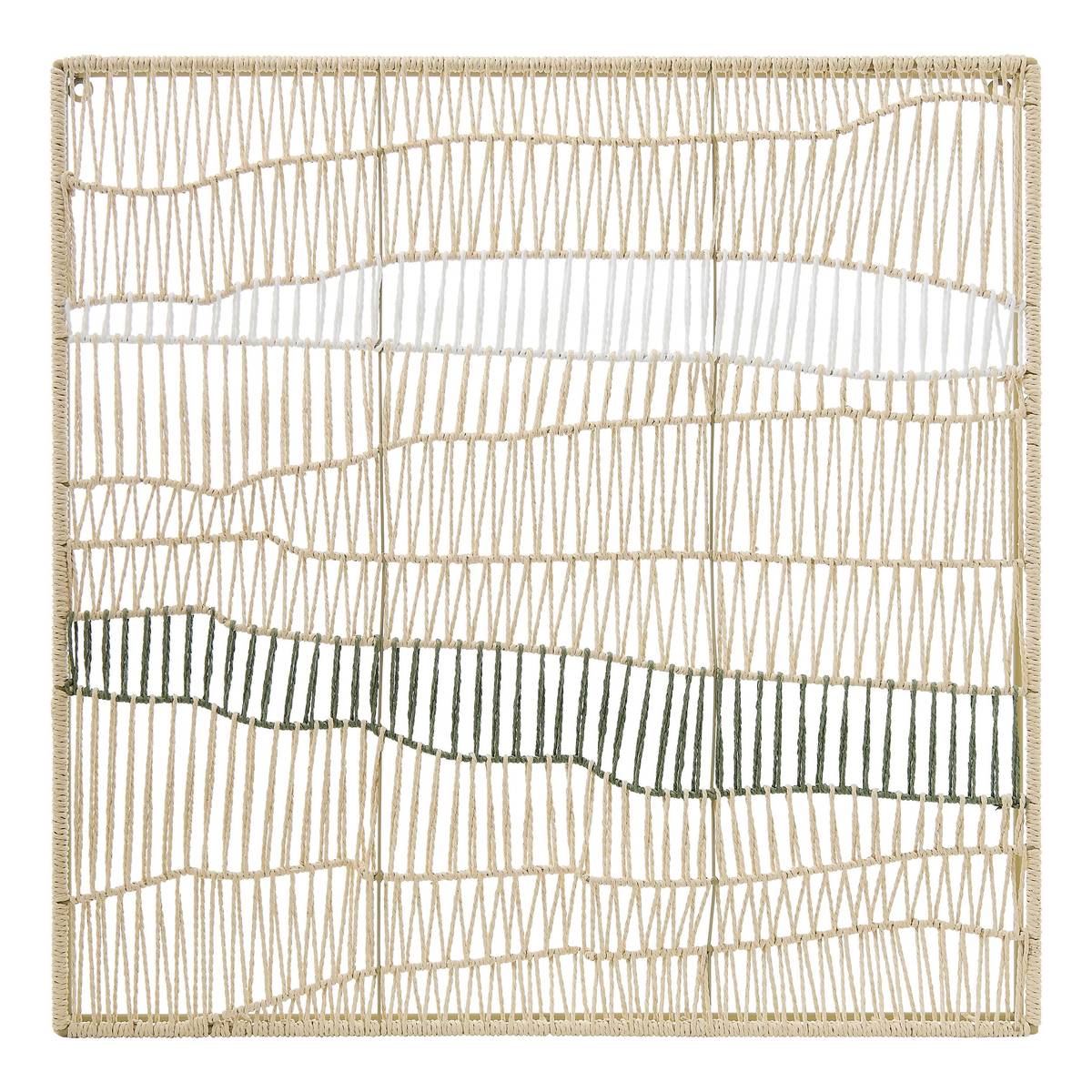 Wall Decoration "Henry" Beige, 80x80 cm