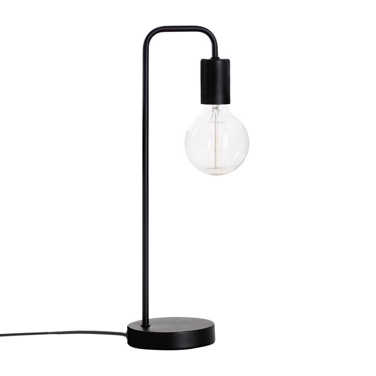Metal lamp "Keli" Black, H.45 cm