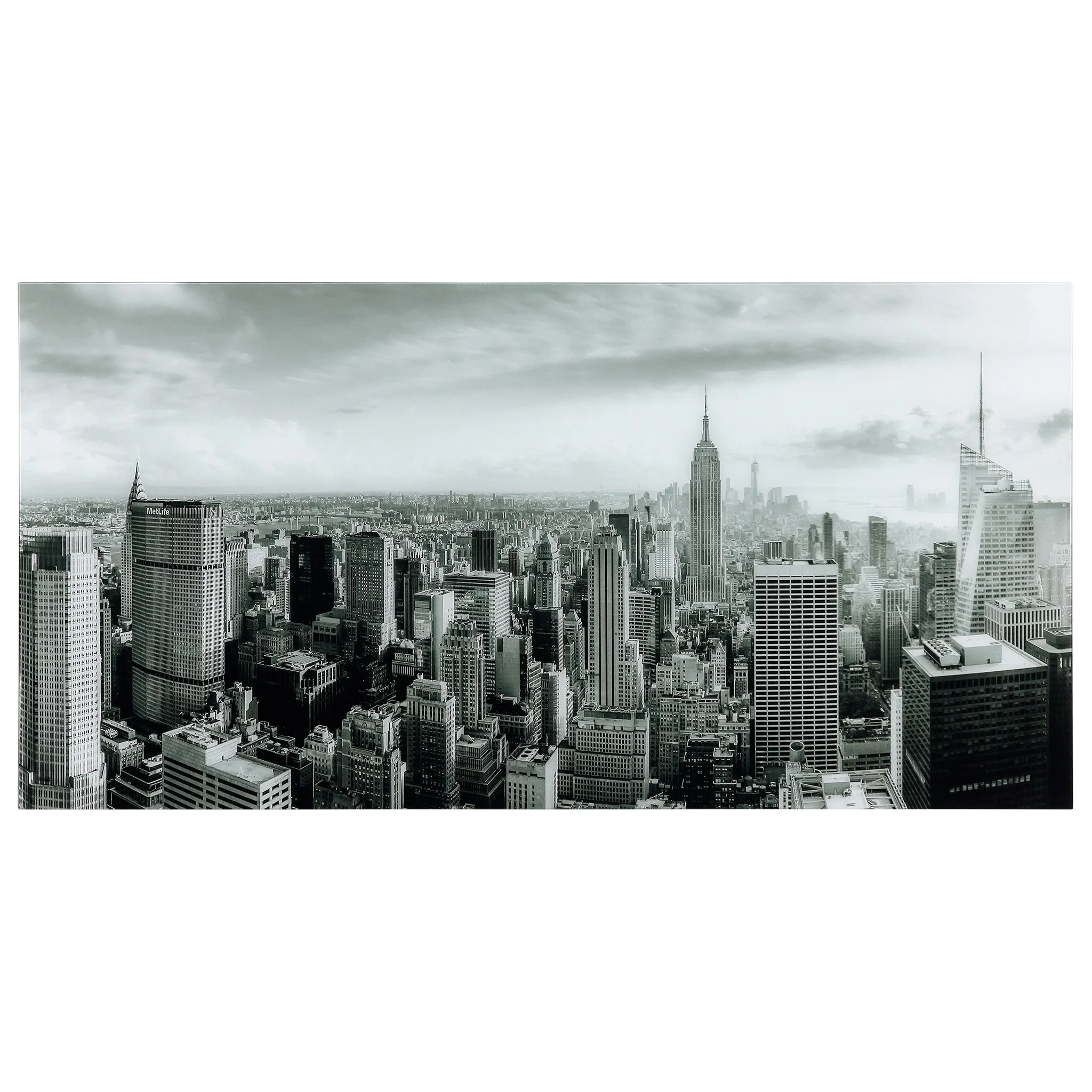 Empire Art Direct Blue Splash Frameless Free Floating Tempered Glass Panel Graphic Wall Art, 72" x 36", Ready to Hang - Image 98