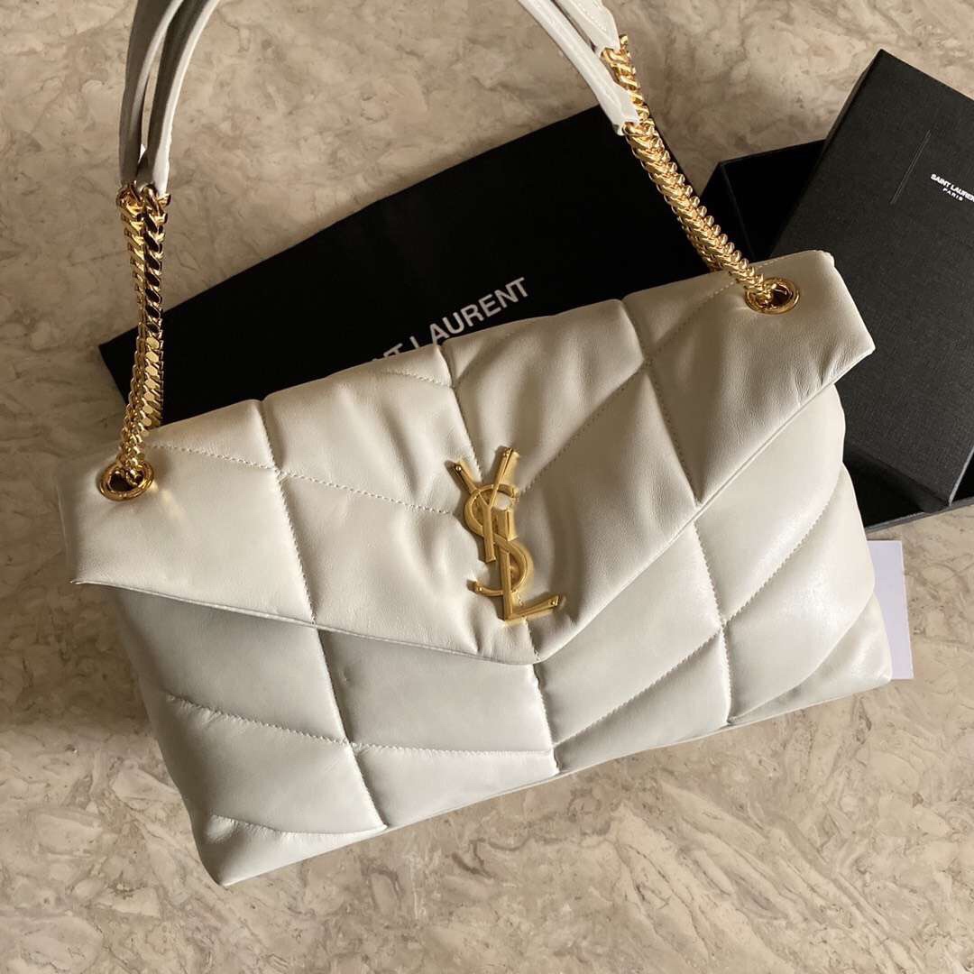 PUFFER SMALL BAG IN QUILTED SUEDE1:1High-quality replica