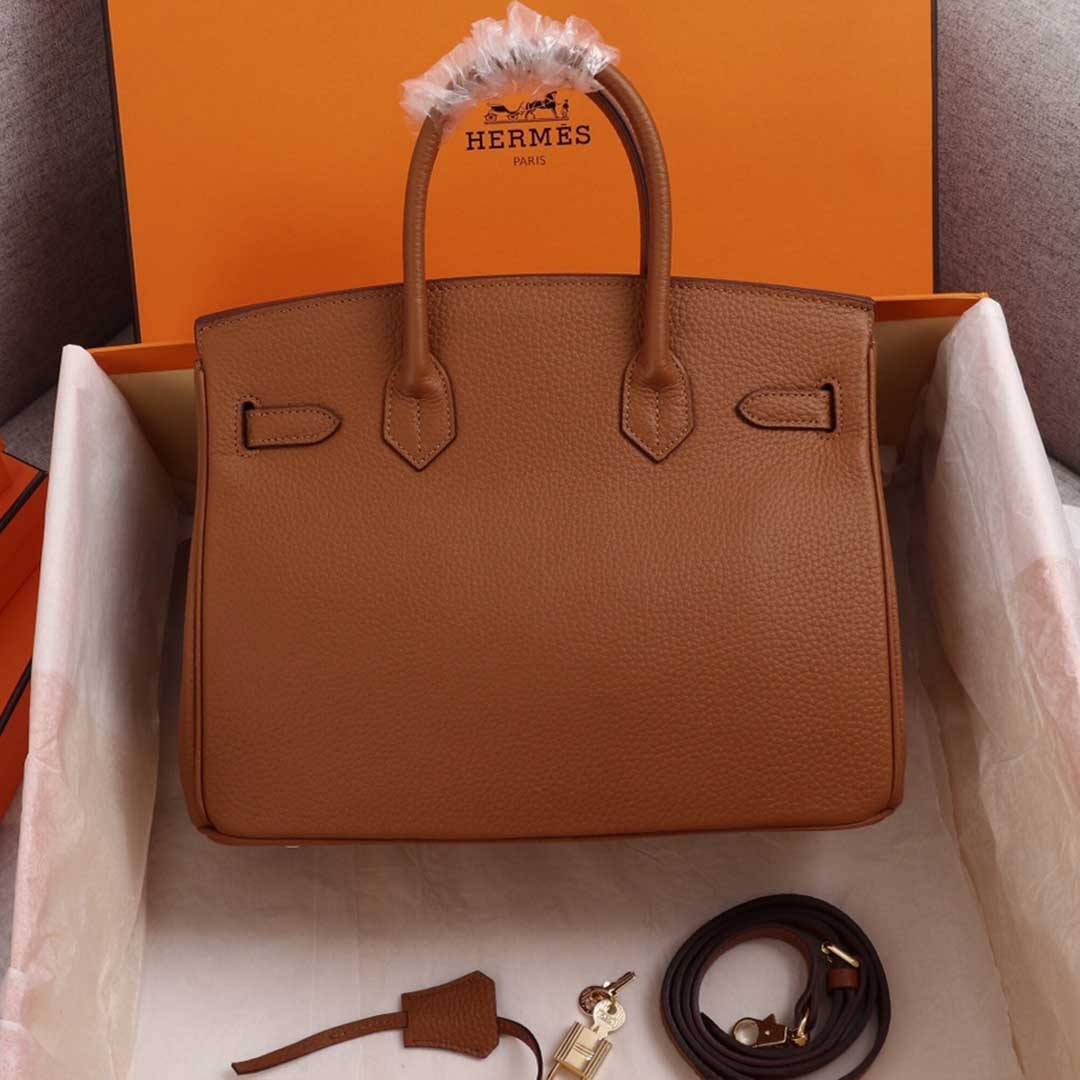Replica Hermes Aaa-Birkin 25/30/35 Bag Beige/Orange/Navy1:1High-quality replica