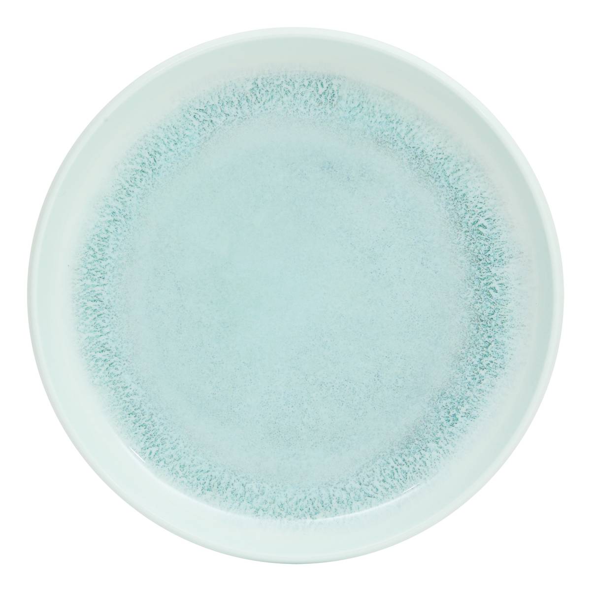 Flat plate "Lea" D.24 cm, Blue