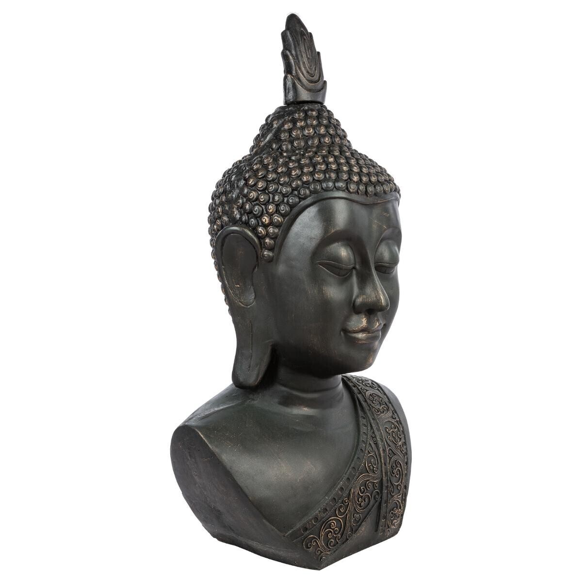 Statue "Buddha" Black, H.113 cm