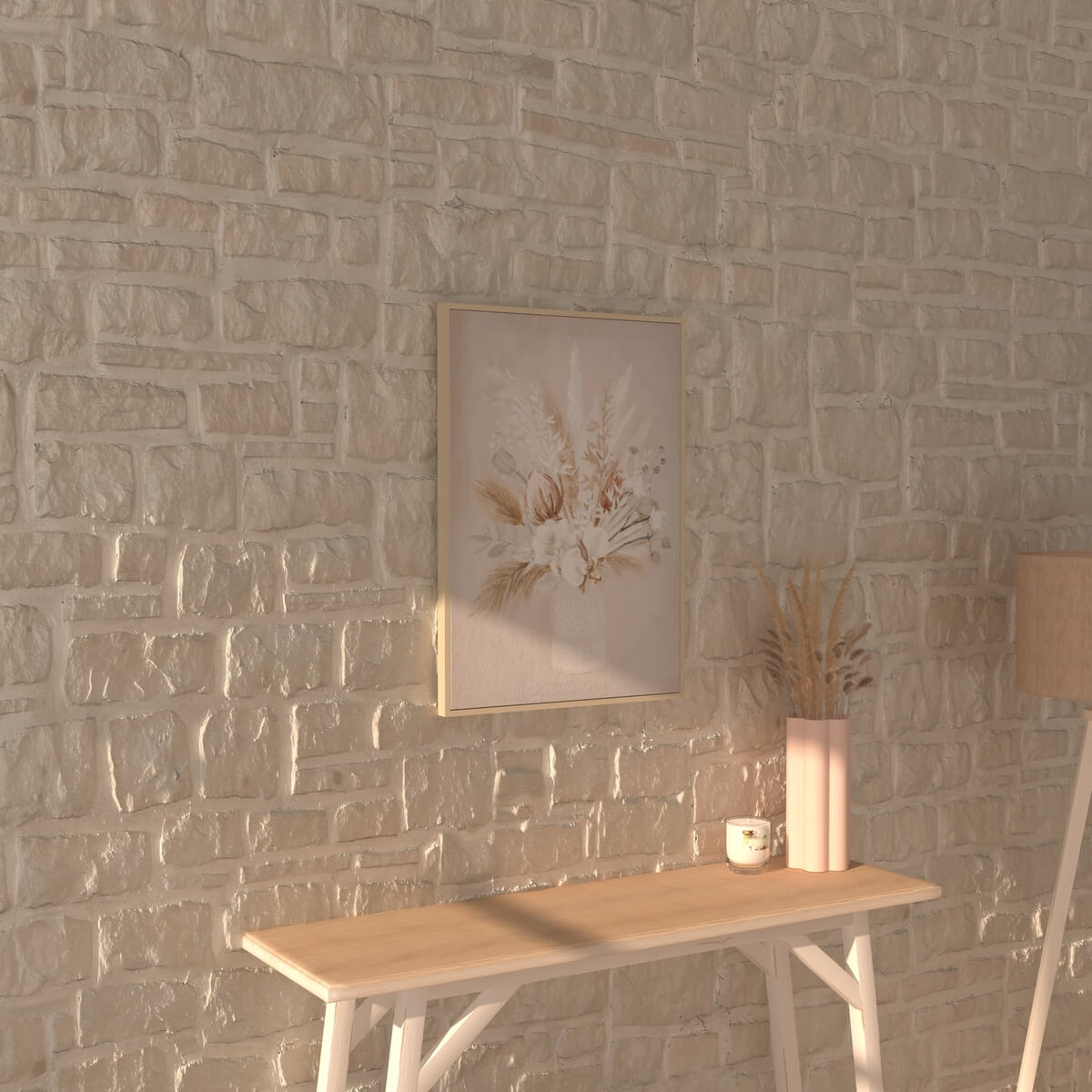 Canvas"Tida" Wood 50x70 cm