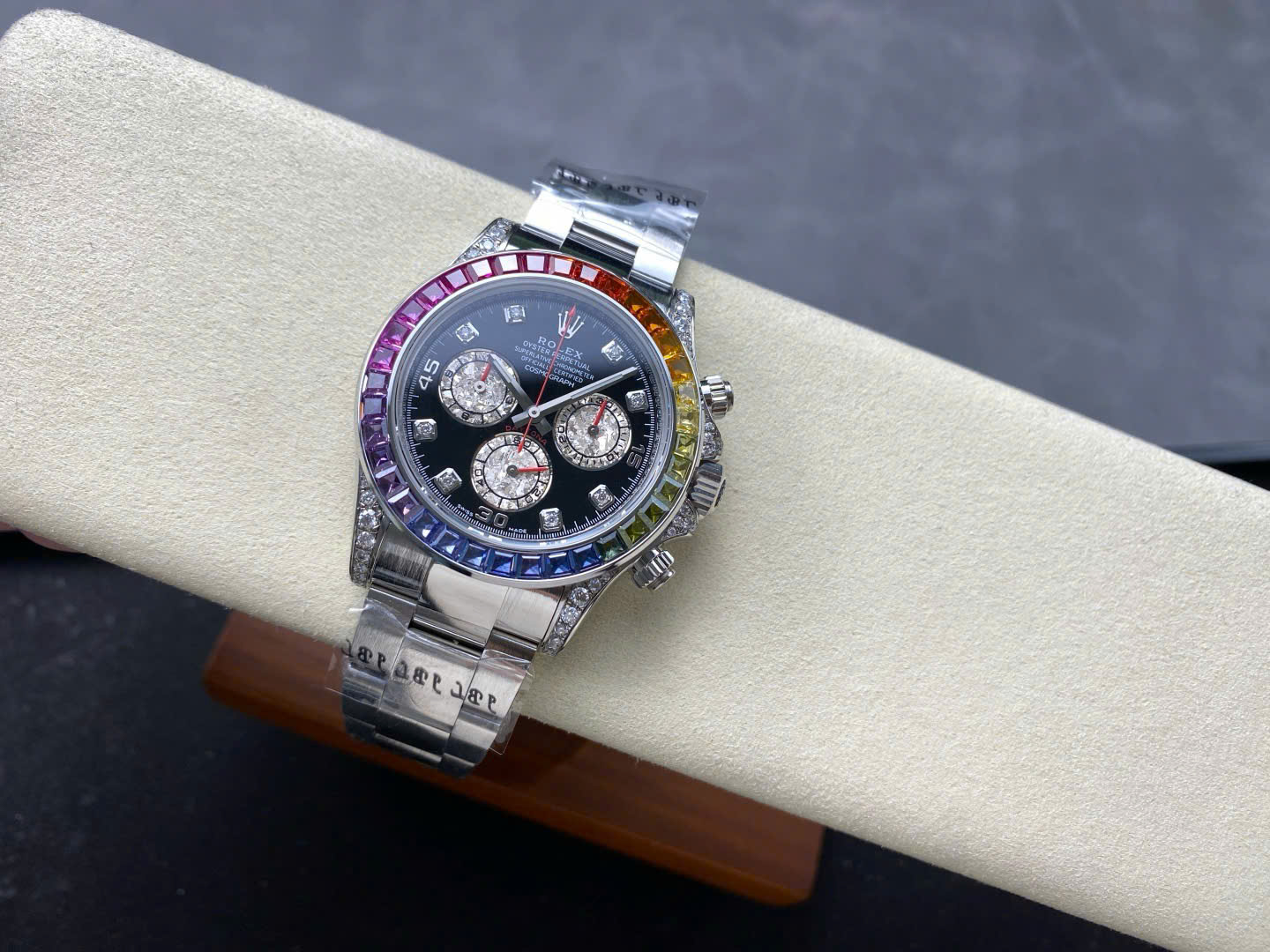 Rolex Cosmograph Rainbow Weight 220 Grams Best Replica Watches 40mm - Elite Watch Atelier