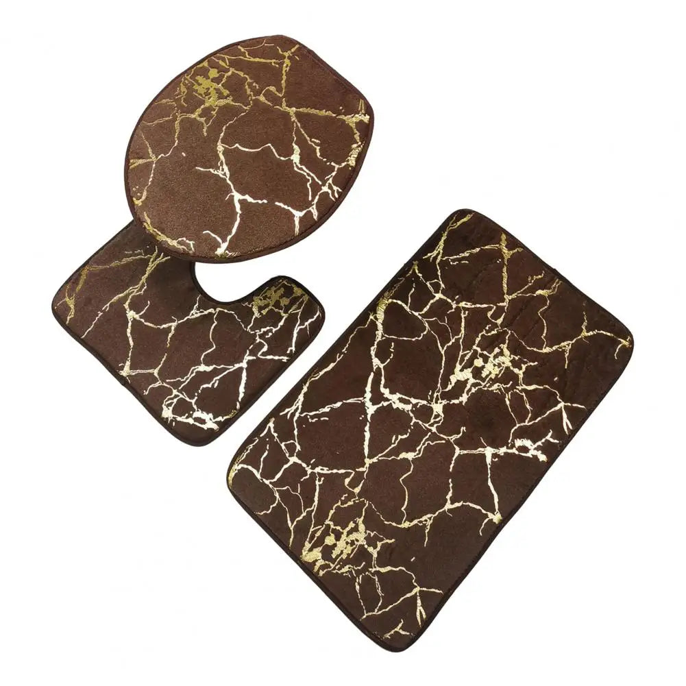 MarbleChic | Strepen Print Toiletmat Set