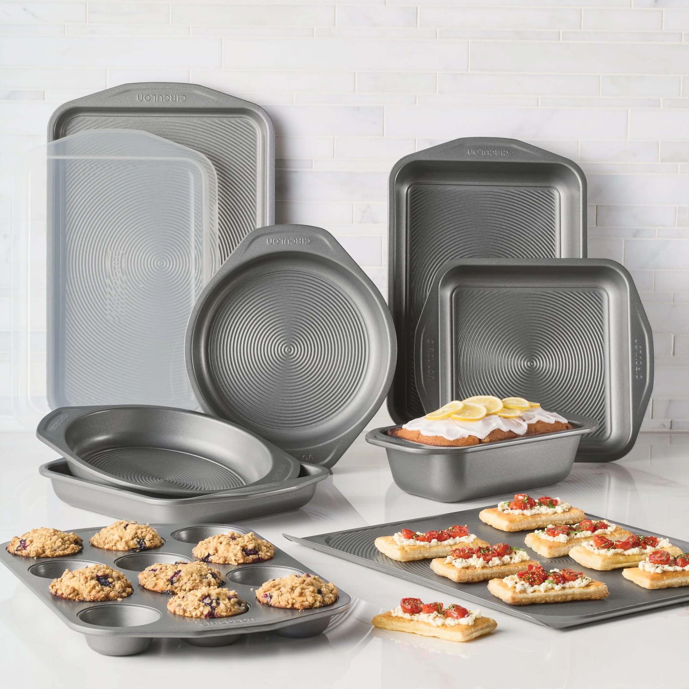 Circulon Total Nonstick Bakeware Set, 10-Piece