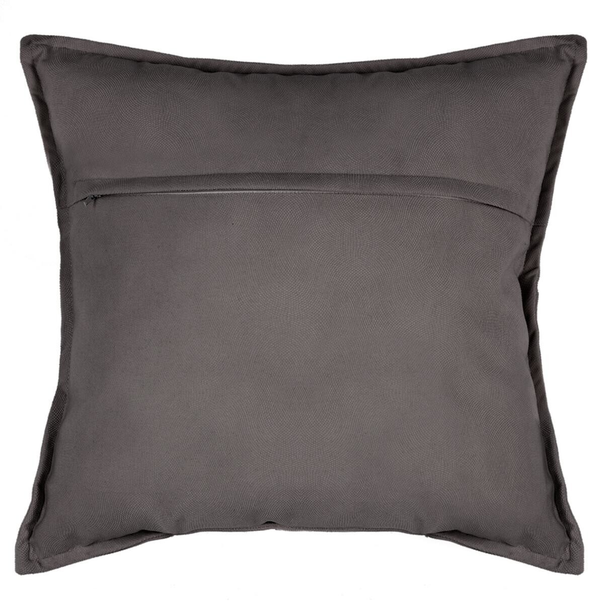 Cushion "Linah" Slate grey, 55x55 cm