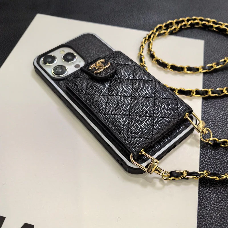 C.C Crossbody Leather iPhone Case - Wholesale & Influencer