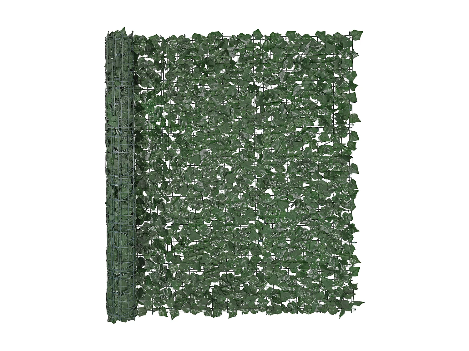 Panneaux de Buis Artificiels SucceBuy Panneau Décoratif de Clôture D'intimité en Feuilles de Lierre Artificiel 149.8cm x 248.9cm
