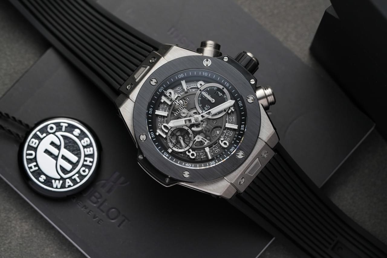Hublot Replica 11 Watch Big Bang Unico Black Bezel Factory BBF 44mm - Top club