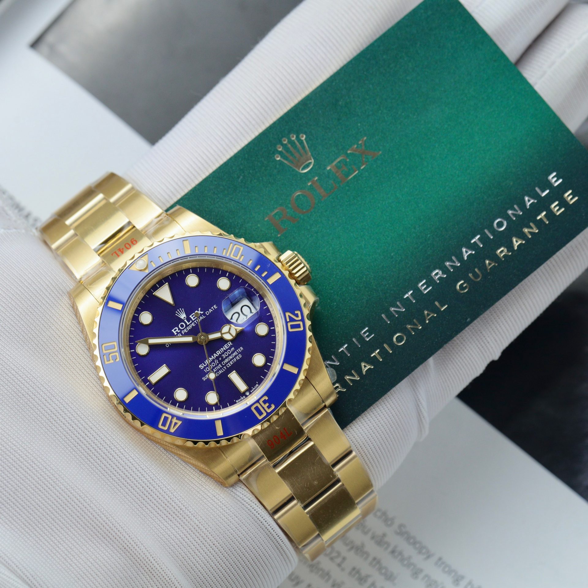 Rolex Replica Watch Submariner 126618LB Blue Dial VS Factory 40mm - Elite Watch Atelier