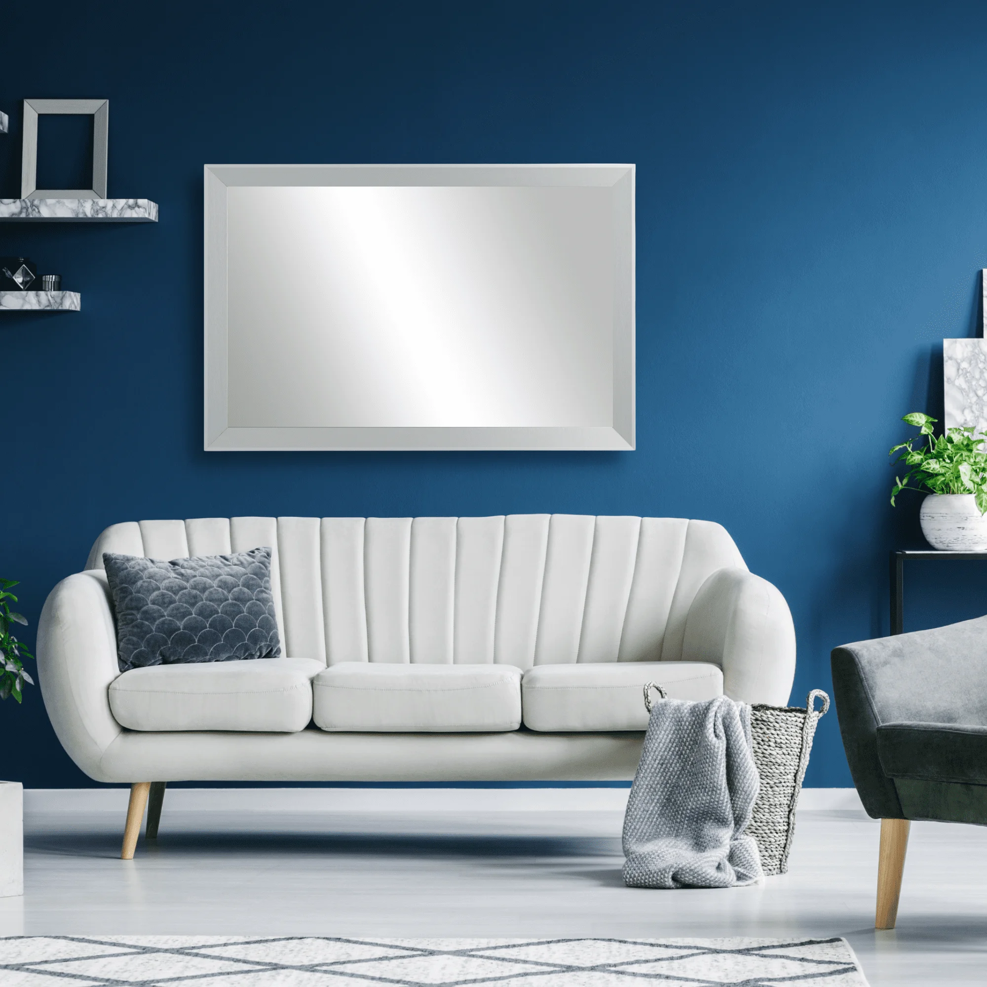 Frame My Mirror Framed Wall Mirror - Chrome 20