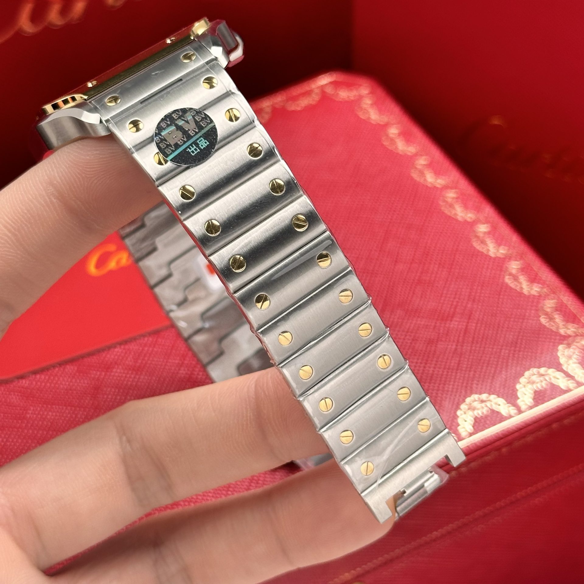Cartier Replica 11 Watch Santos de Cartier W2SA0009 Demi Gold BV Factory 39.8mm - Top club