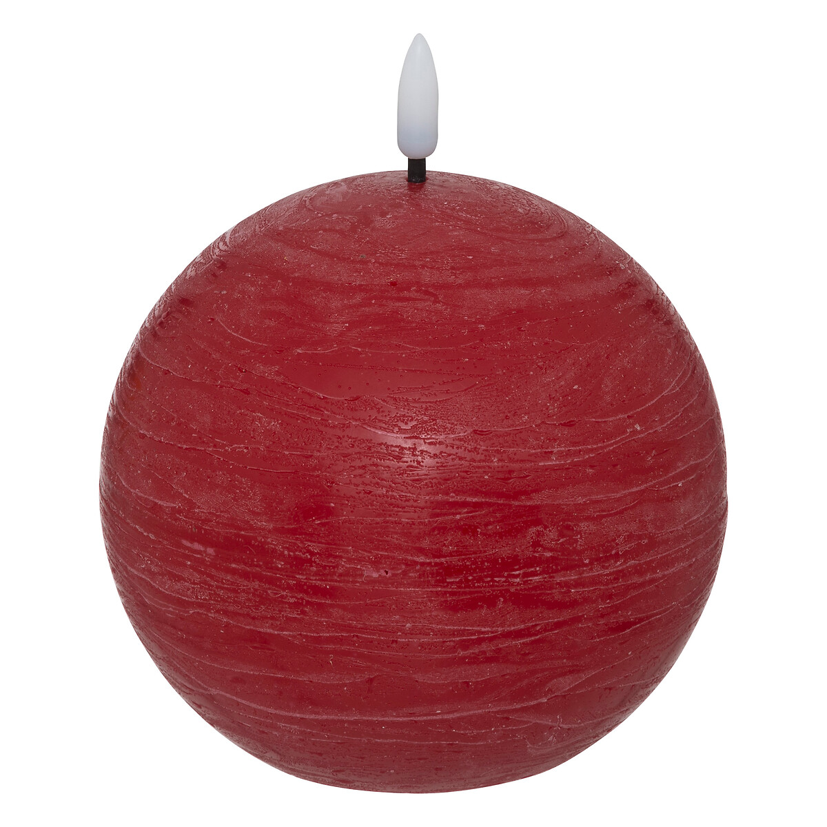 "Molia" LED ball candle Green, D.8 cm