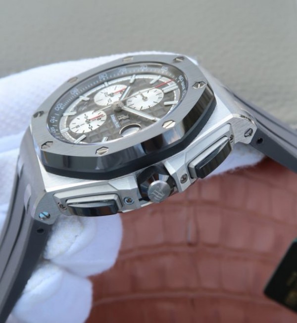 Replica Audemars Piguet JF Royal Oak Offshore 2017 44mm Titanium Gray Dial A3126 - Top club
