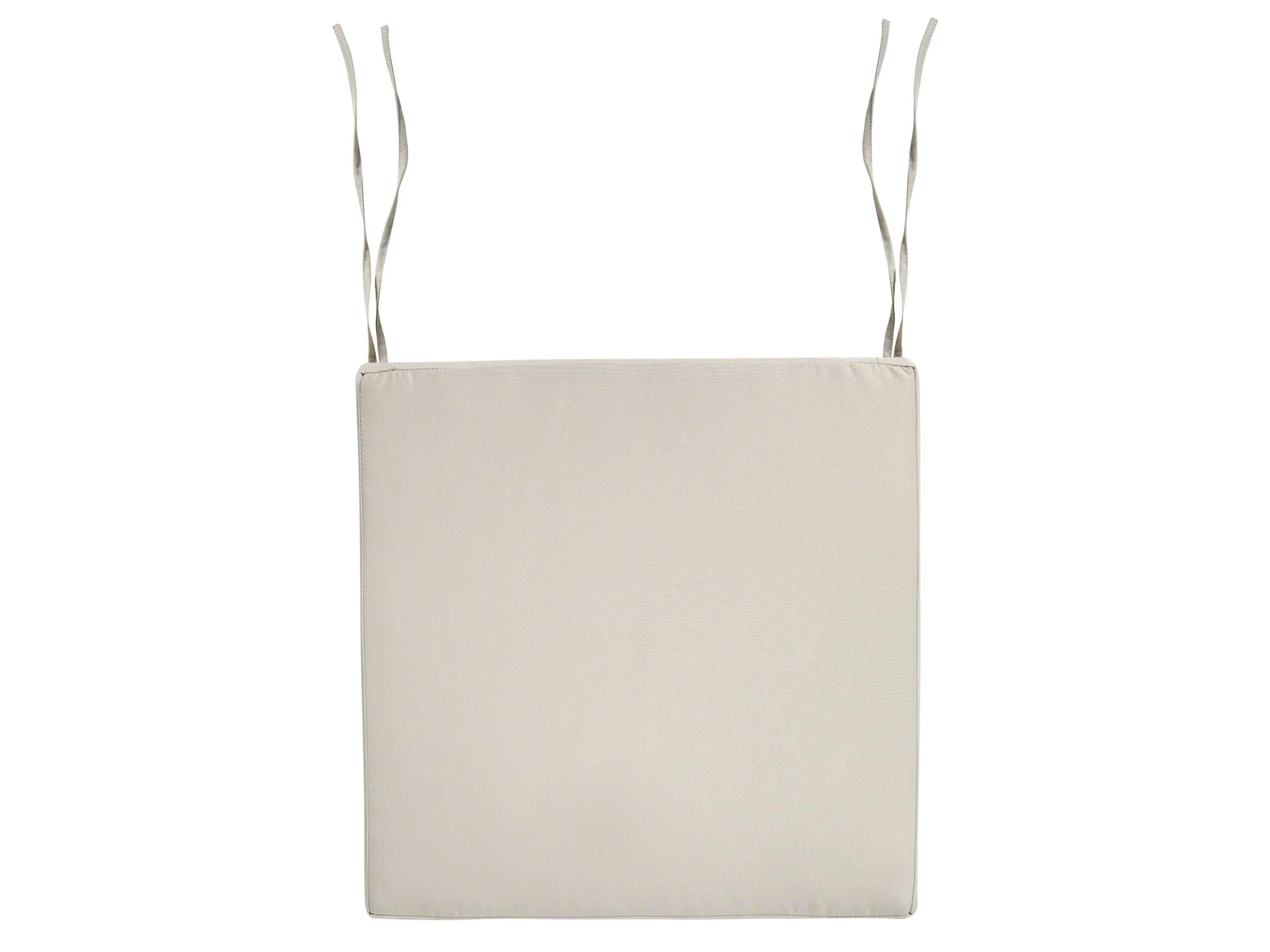 Garden Chair Cushion SASSARI PREMIUM 46 x 46 cm Taupe