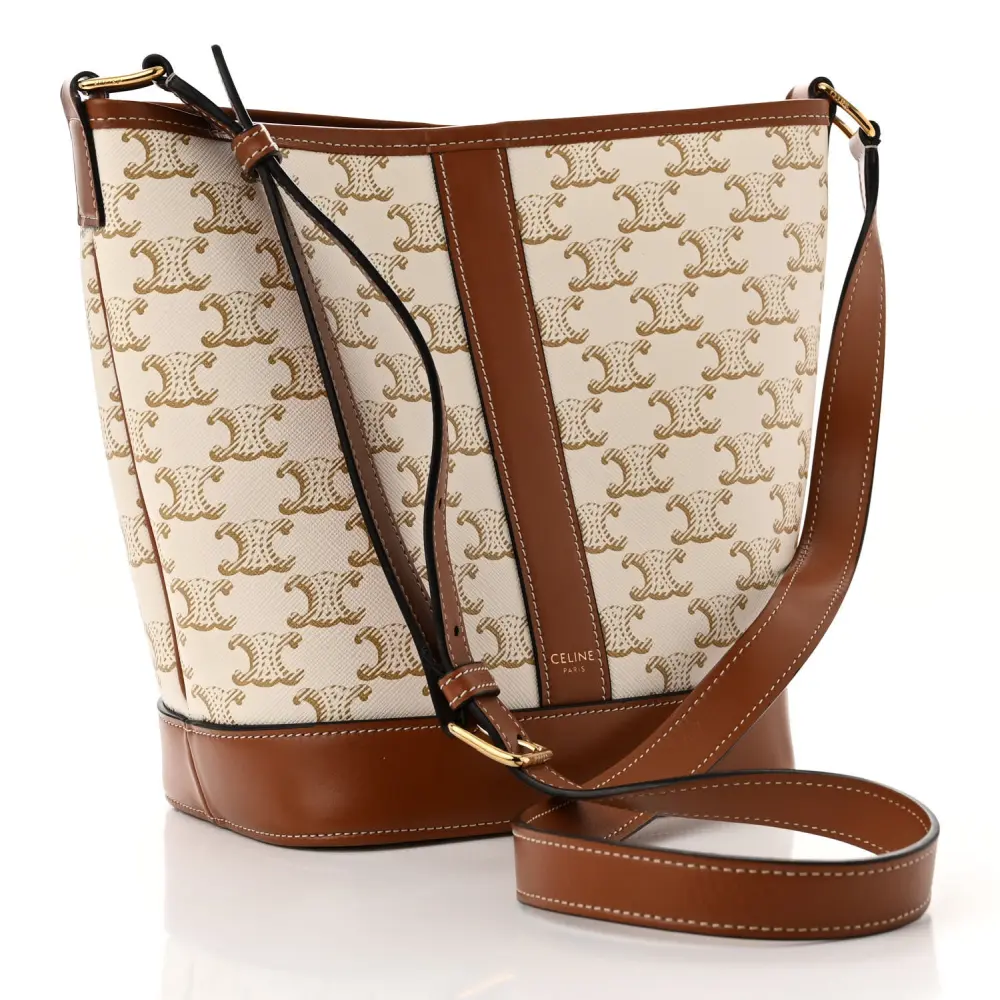 Get Superfake Celine White Triomphe Replica Handbags Online1:1High-quality replica