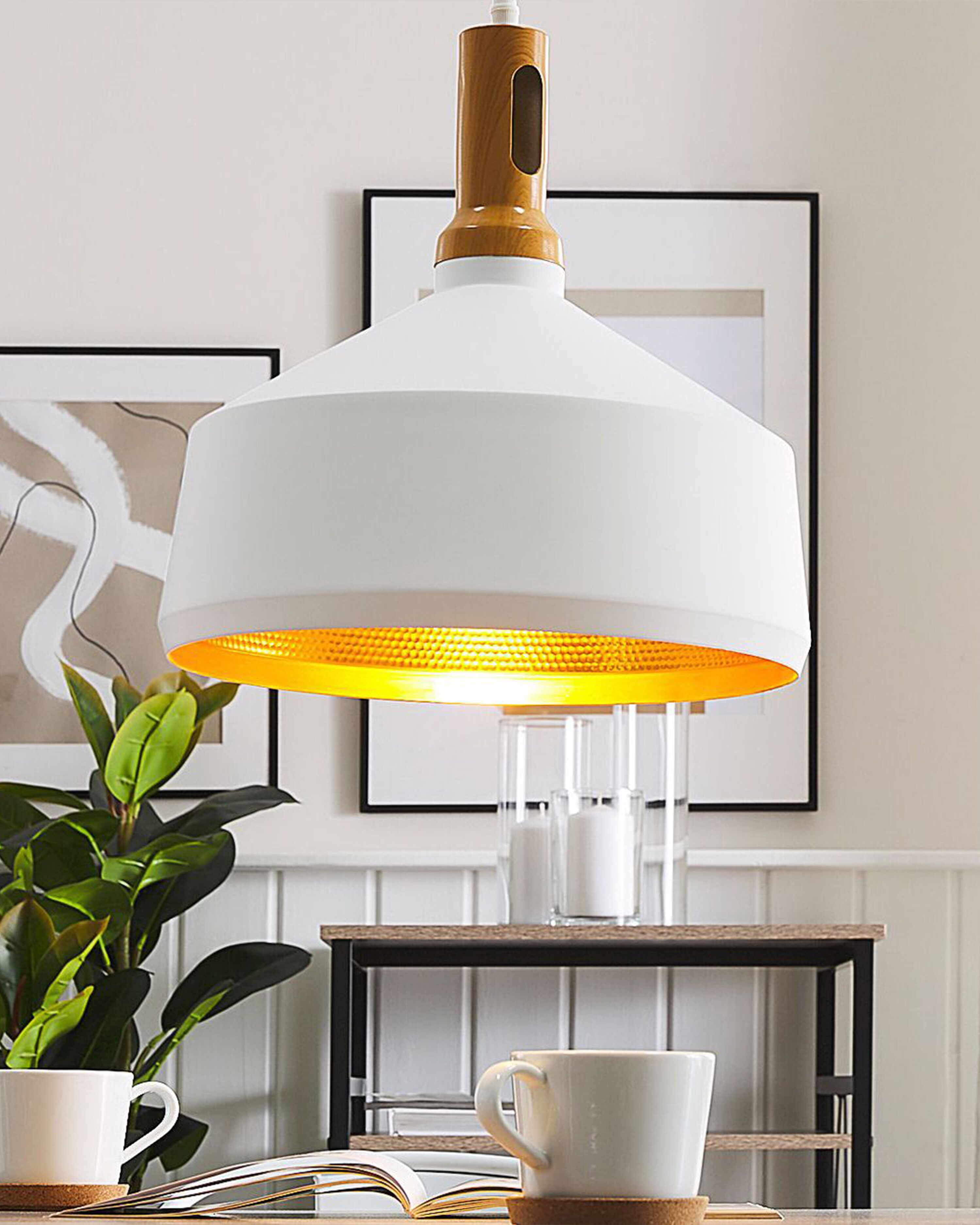 Pendant Lamp SEPIK Metal White