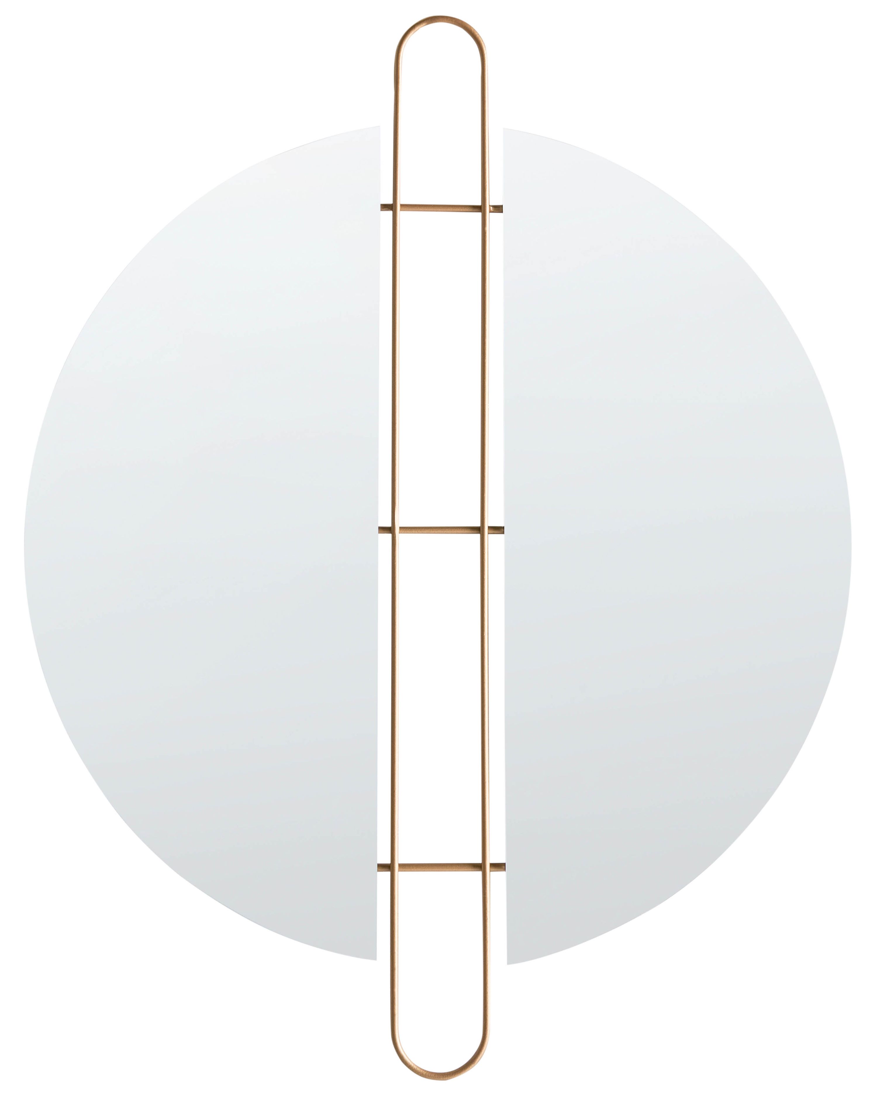 Wall Mirror ATTIN 52 cm 65 cm Gold
