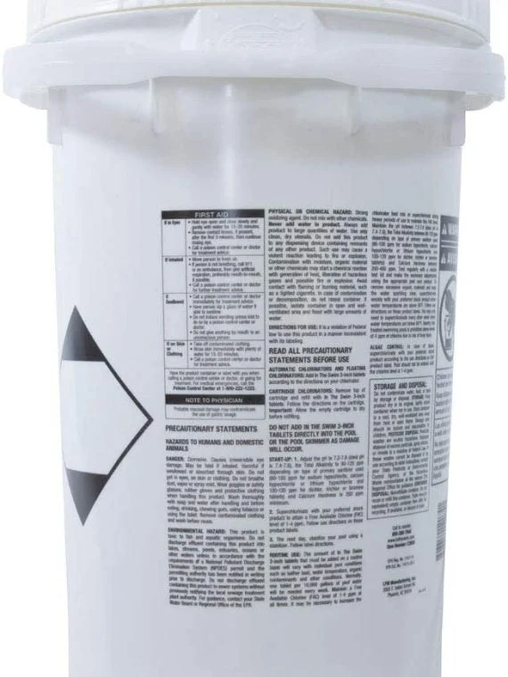 In The Swim 3-Inch Pool Chlorine Tablets, 55 lb, 90% Available Chlorine - Image 3 In The Swim 3-Inch Pool Chlorine Tablets, 55 lb, 90% Available Chlorine - Image 3