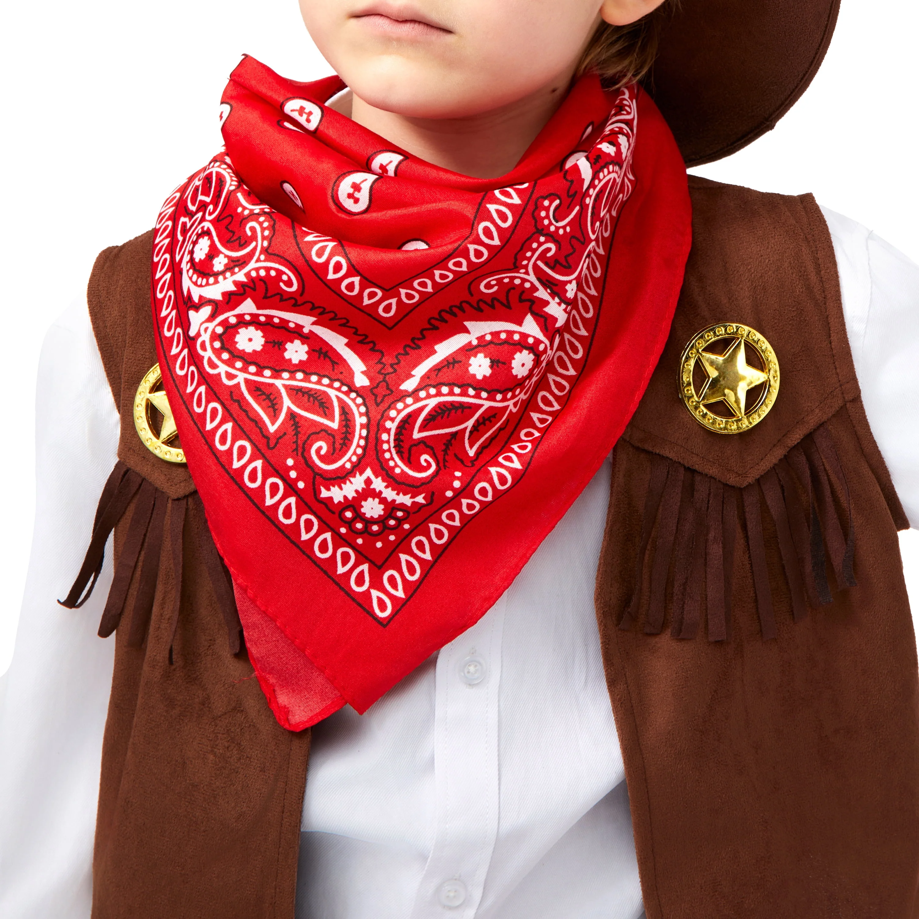 Joyfy Halloween Cowboy Costume for Boys, Kids Cowboy Costume Set, Brown Western Style Cowboy Outfit with Cowboy Hat for Toddler Dress-up Party Cosplay - Image 9 Joyfy Halloween Cowboy Costume for Boys, Kids Cowboy Costume Set, Brown Western Style Cowboy Outfit with Cowboy Hat for Toddler Dress-up Party Cosplay - Image 9