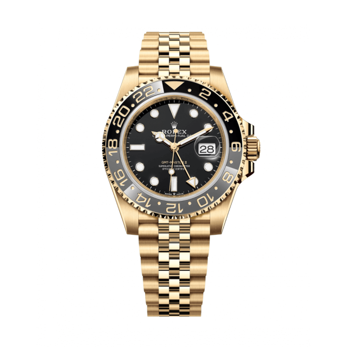 Rolex Gmt Master II Gold 116718LN Replica - Elite Watch Atelier