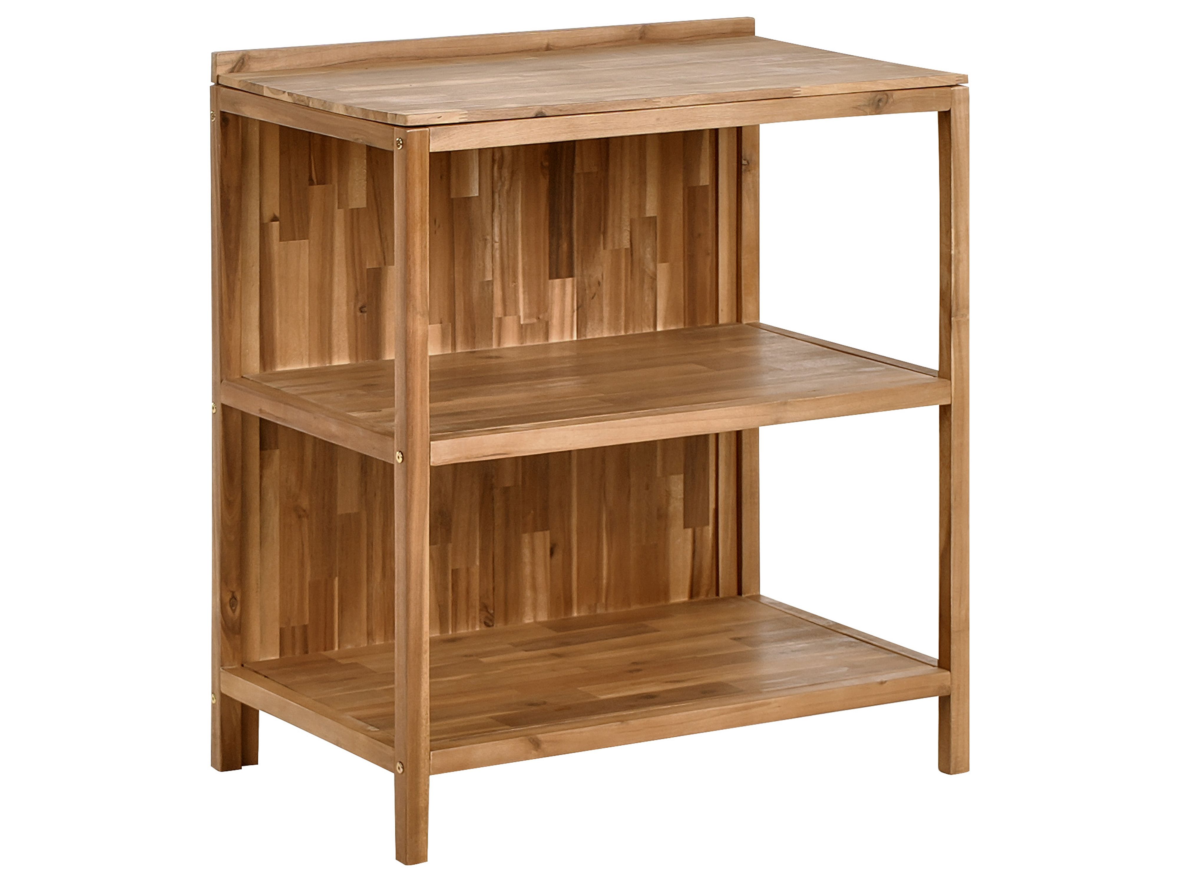 Outdoor Kitchen Island VENOSA Acacia Wood Brown