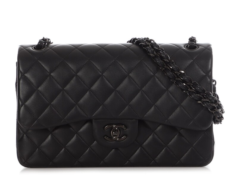Chanel Classic Double Flap Bag – Quilted Lambskin with 