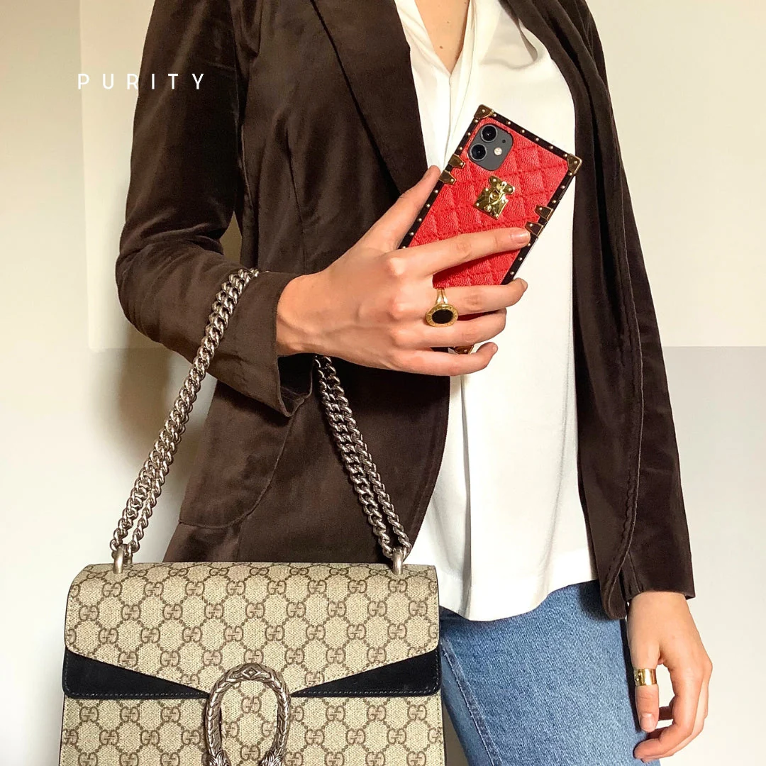 Samsung Case Red Leather - Wholesale & Influencer