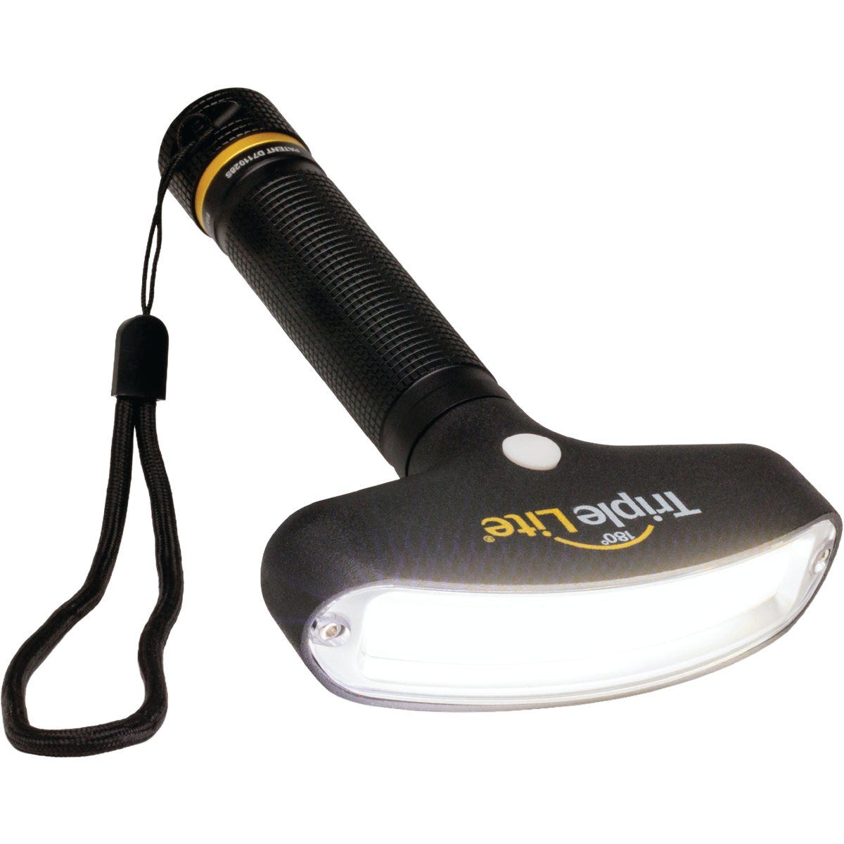 TripleLite 1000 Lm. 180 Deg Rechargeable Aircraft Aluminum Flashlight