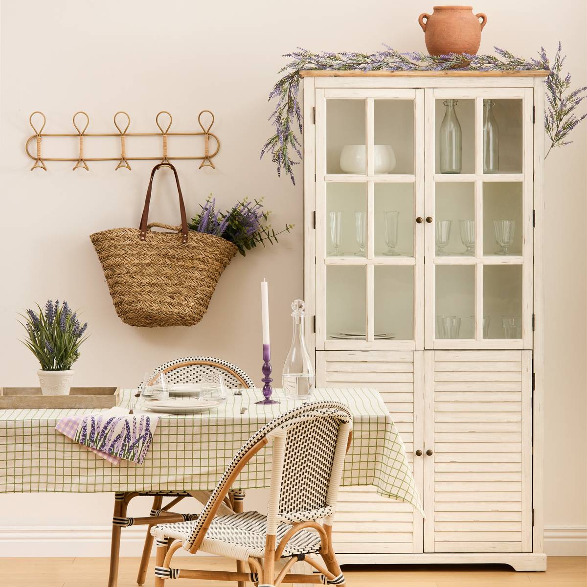 Floral Arrangement "Prov" 38x15 cm