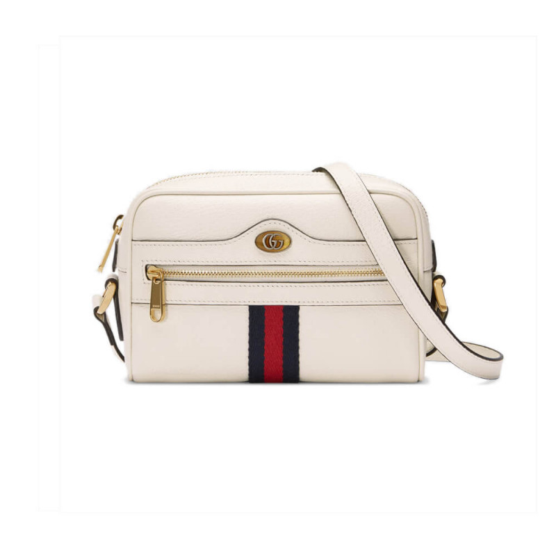 Replica Gucci Ophidia Leather Mini Bag 517350