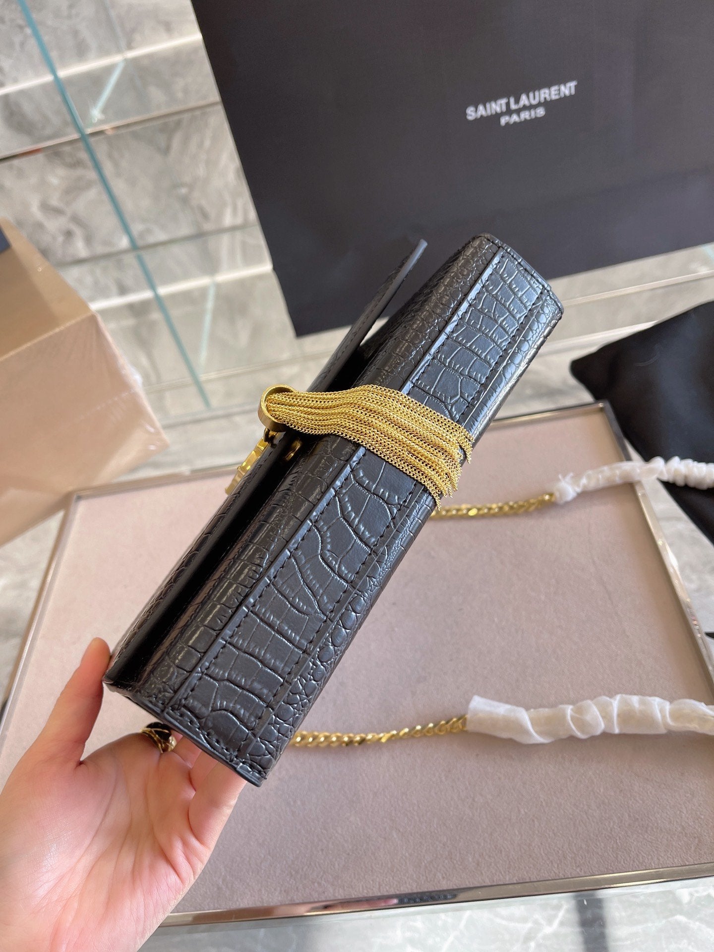 TO – Luxury Edition Bags SLY 1801:1High-quality replica