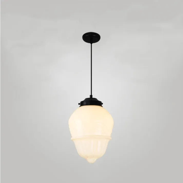 TimelessGlow – Geometrische Hanglamp in Mat Glas