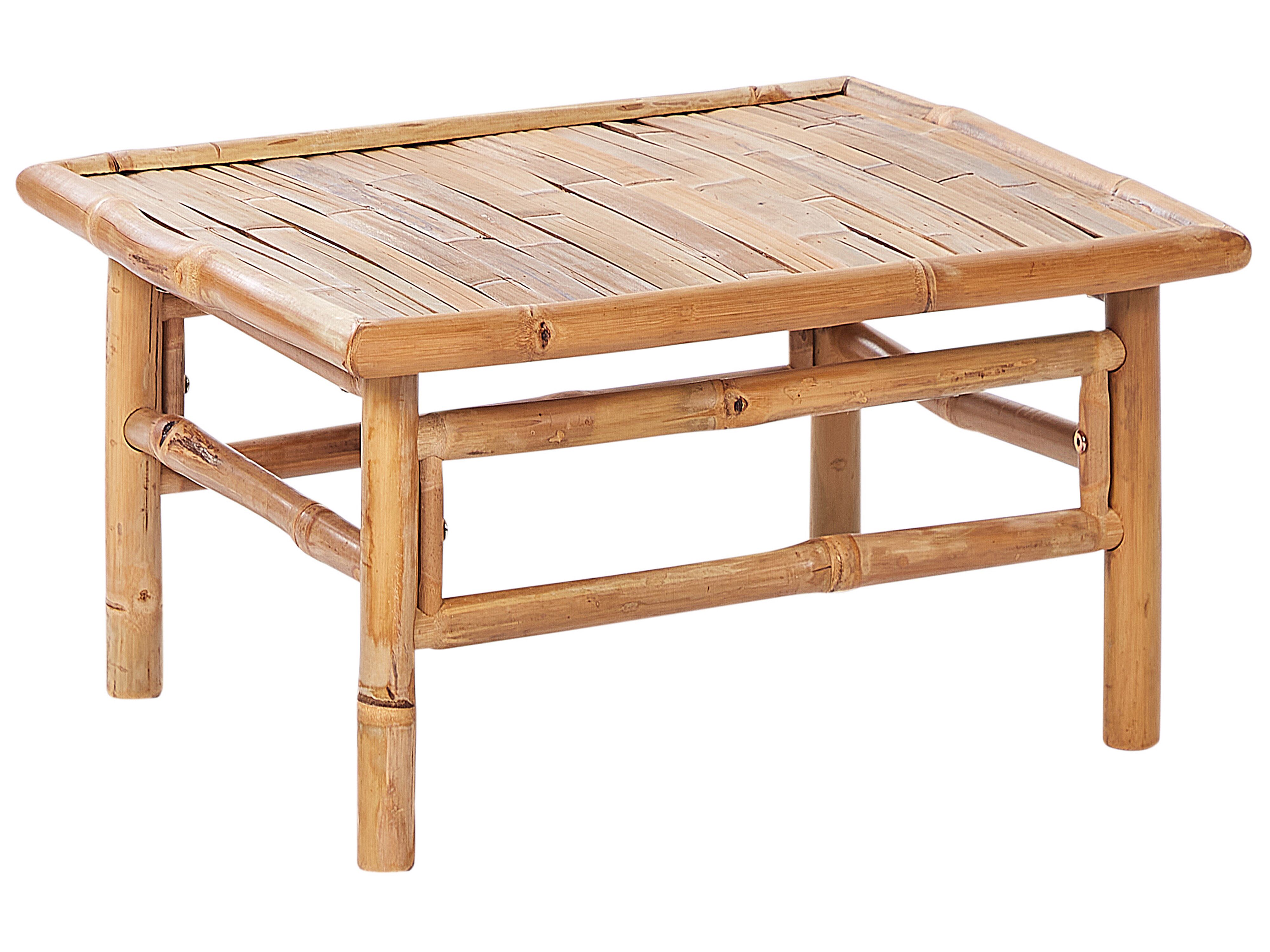 Garden Coffee Table CERRETO 55 cm 64 cm Bamboo Brown