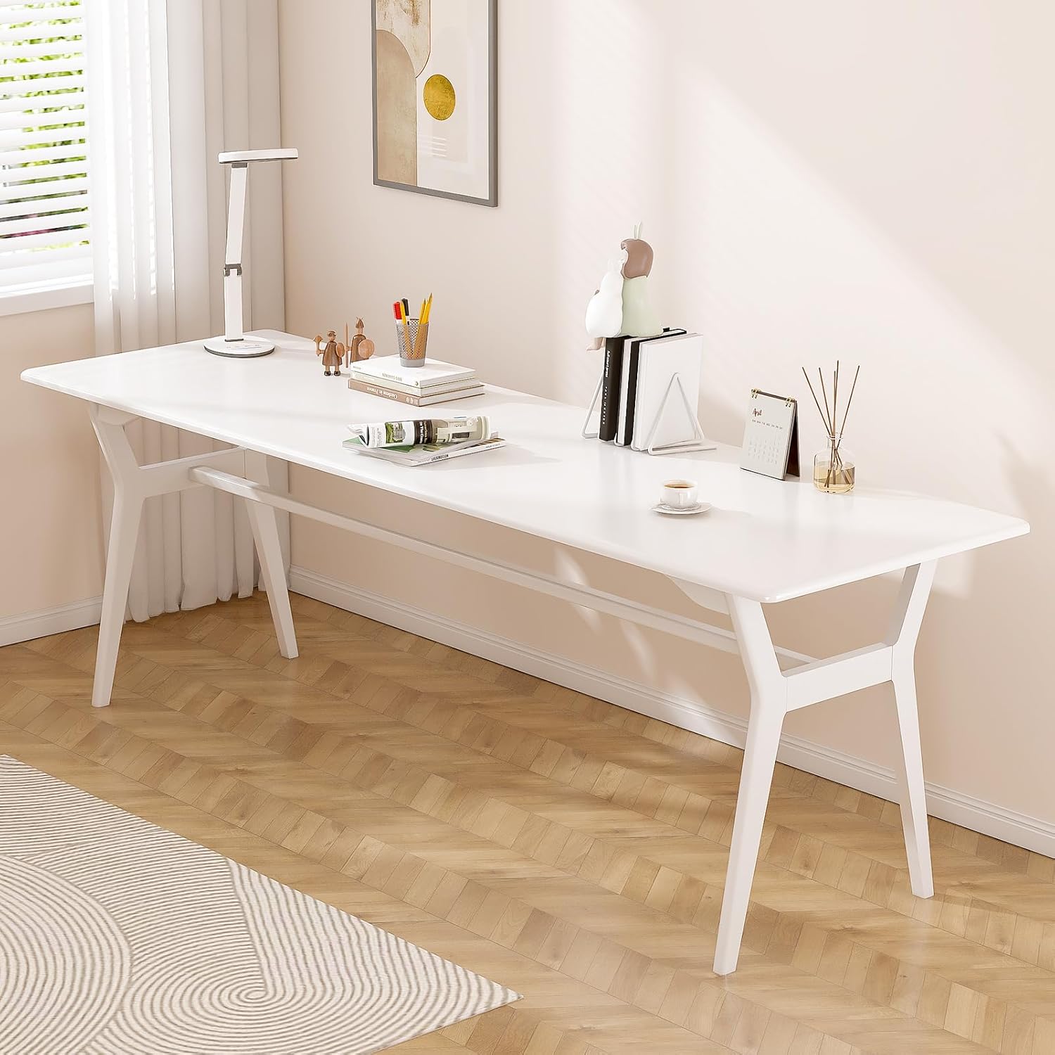 OSCHF Solid Wood Study Desk - 78.8