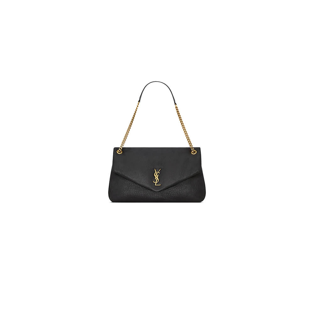 YSL Calypso Large Bag in Grained Lambskin1:1High-quality replica